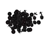 LeeQinersw 50 Piezas Tornillos para Tambores Set Accesorios de Soporte Metálico para Instrumentos Lug Partes Repuesto Usar en Estudios Musicales Concierto, M5x14MM