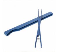 LeeQinersw Abrazadera de Afinación Herramienta Silenciadora Pinza con Resorte Juego Accesorio con Estuche Portátil Organización Completa Adecuada para Técnicos, Azul