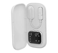 LeeQinersw Alarma inalámbrica para enuresis, entrenamiento para ir al baño, alarma para orinar con receptor para niños y adultos, Blanco