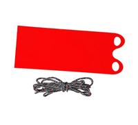 LeeQinersw Alfombra Deslizante Flexible para Nieve con Agarre Seguro Material Resistente a Bajas Temperaturas y Ligera Adecuada para Esquí Patinaje Juegos de, Rojo