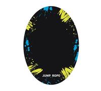 LeeQinersw Alfombrilla Antideslizante de Ejercicio Esterilla de Fitness Tapete de Salto Colchoneta de Entrenamiento para Cuerda de Saltar Zona Estable y Cómoda, Tyd Artistic A