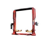 LeeQinersw Automobile Lift Model Accesorio de Maqueta de Elevador a Escala Herramienta Simulado de Resina Doble para Diorama Soporte Decorativo para Auto, Rojo Estándar