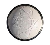 LeeQinersw Balance Superficie Antideslizante Media Esfera de Pilates para Fuerza Muscular de Equilibrio Corporal Almohadilla Motora para Coor, Gris