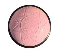 LeeQinersw Balance Superficie Antideslizante Media Esfera de Pilates para Fuerza Muscular de Equilibrio Corporal Almohadilla Motora para Coor, Rosa