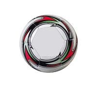 LeeQinersw Balón de Fútbol Balón de Entrenamiento Pelota Ligera Infantil Balón Profesional con Textura Suave de Cuero PU Indicada para Mascotas Niños Adultos, Blanco