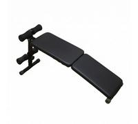 LeeQinersw Banco de Ejercicios Plegable Banco Abdominal Banco Ajustable Banco de Musculación con Marco de Acero y Acolchado Cómodo Inclinación Ajustable y Fácil