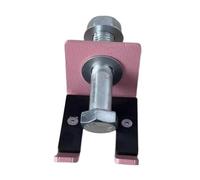 LeeQinersw Barbell Soporte Vertical para Barra Accesorio para Rack de Sentadillas con Montaje Seguro Colgador Resistente Hecho en Acero Y Goma Adecuado para, Rosa