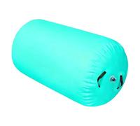 LeeQinersw Barril de Gimnasia Inflable para Práctica de Puentes Y Volteretas Rodillo Inflable PVC Barril Tumbling Fácil de Usar Equipo Portátil Versátil, 80cmx100cm