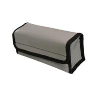 LeeQinersw Bolsa Antiexplosiva para Batería Lipo Funda Protectora Ignífuga Organizador Portátil para Diversos Tipos de Batería Adecuada para Entusiastas de MAQUE, M