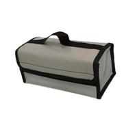 LeeQinersw Bolsa Antiexplosiva para Batería Lipo Funda Protectora Ignífuga Organizador Portátil para Diversos Tipos de Batería Adecuada para Entusiastas de MAQUE, XL