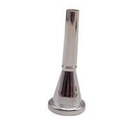LeeQinersw Boquilla para Trompa Francesa Accesorio Resistente de Cobre para Trombón y Fácil de Instalar y Tocar Apropiada para Uso Escolar Ensayos y, Plata