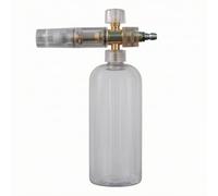 LeeQinersw Cañón Espuma Ajustable Aplicador | Botella Transparente, Cañón Espuma para Lavadora a Presión, Resistente, Pulverizador, Estilo A
