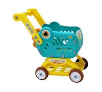 LeeQinersw Carrito de Compras de Juguete en Miniatura para Desarrollo del Aprendizaje, Divertido Carrito de simulación pequeño para niños, niñas y niños, Regalo, Verde