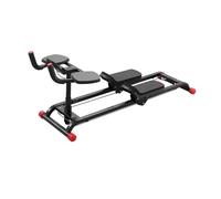 LeeQinersw Climbing Machine Máquina Multifunción Escaladora Equipo de Entrenamiento Interior Portátil Stepper Doméstico para Ejercicios Completos Fabricado en, Rojo Negro