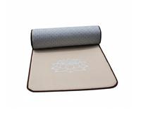 LeeQinersw Cojín de Oración Almohadilla Esterilla Tapete con Superficie Suave Que Facilita Movimiento Corporal Completo sin Irritación Adecuado para Diaria Meditación Hogar, Lino, 60 220cm