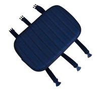 LeeQinersw Cojín Manned para Bicicleta Asiento Trasero con Relleno de Esponja Triple Correa Reforzada Y Superficie de Cuero PU Resistente Accesorio Práctico Y Có, Azul