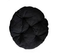LeeQinersw Cojín Redondo Asiento Cojín Silla Cojín Piso Almohadilla Silla Acolchado Suave Relleno PP Soporte Ergonómico Estilo Acolchado Clásico Adecuado para, Black