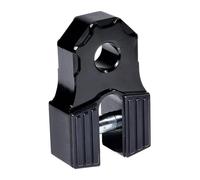 LeeQinersw Conector de Winch Shackle para Montaje Gancho Plano Gancho de Remolque para Vehículo Gancho de Montaje de Aluminio Conector Automotriz de Gancho con, Negro