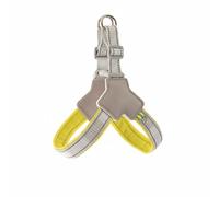 LeeQinersw Correa Extensible para Mascotas con Cordón de Poliéster Probado Más de Cien Mil Veces Retráctil de y Mango Inclinado Cómodo Adecuada para Actividades, Yellow, XL