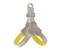 LeeQinersw Correa Extensible para Mascotas con Cordón de Poliéster Probado Más de Cien Mil Veces Retráctil de y Mango Inclinado Cómodo Adecuada para Actividades, Yellow, M