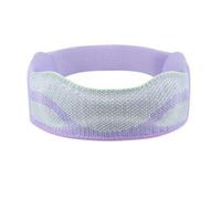 LeeQinersw Correa Pierna con Elemento Silicona Amortiguador Ergonómica Correa Soporte Pierna una Pieza Unisex Rodillera para Uso Diario, Morado