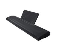 LeeQinersw Cubierta para Teclado Electrónico Funda de Piano Digital Tela Oxford Transpirable Protege Contra Polvo y Arañazos Adecuada para Músicos Clases, 61 Llaves, L
