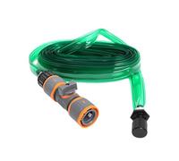 LeeQinersw de Riego Flexible Plana de PVC de Multifuncional de Goteo Conector Rápido Adecuada para Patio Césped Planta, 10m