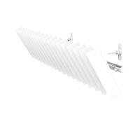 LeeQinersw Deflector de Aire para Acondicionador de Aire con Bafle Universal Y Rejilla Antisoplido Instalación Simple Sin Herramientas Material PP Adecuado para, 85 Cm