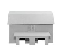 LeeQinersw Diorama de Escena Arquitectónica de Construcción de Modelos a Escala HO, Diseño de Escena en Miniatura