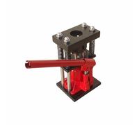 LeeQinersw Engarzadora de Mangueras Hidráulicas Manual Crimpadora Banco Hidráulico Control Manual Construcción Metálica Compacta Soporte de Esquina para Taller y, 8 Dientes, Calibre 13MM-27MM