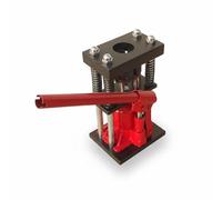 LeeQinersw Engarzadora de Mangueras Hidráulicas Manual Crimpadora Banco Hidráulico Control Manual Construcción Metálica Compacta Soporte de Esquina para Taller y, 6 Dientes, Calibre 10MM-20MM