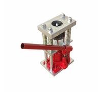 LeeQinersw Engarzadora de Mangueras Hidráulicas Manual Crimpadora Banco Hidráulico Control Manual Construcción Metálica Compacta Soporte de Esquina para Taller y, 8 Dientes, Calibre 10MM-20MM