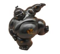 LeeQinersw Escultura de Sumo Decoración Estatuilla Figura Ornameto Resina Artesanal Adecuada para Sala de Estar Oficina Estudio Regalo Decoración del Hogar, 25.5 X 16.5 X 26 Cm