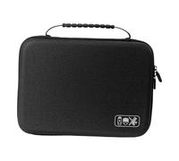 LeeQinersw Estuche Rígido para Cortapelos con Separadores Flexibles Bolsa Organizadora Portátil para Accesorios de Barbería Maletín Seguro Resistente a Rayaduras