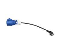 LeeQinersw EV portador portátil enchufe a CEE Converter Cable Adaptador de carga 32A 7KW Profesional de alto rendimiento Black Male - Para Vehículos Eléctricos,16a