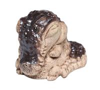 LeeQinersw Figura Decorativa de Mascota para La Bandeja de Té, Ideal para Estantería O como Accesorio para La Bandeja de Té.