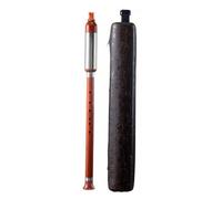 LeeQinersw Flauta Vertical de Resina Bawu China Tradicional Flauta Vertical Melancólico Cómoda y Notas Claras Manguito de Acero Inoxidable y Pieza Pulida a Mano