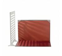 LeeQinersw Fondo Fotográfico de Mesa Plegable Panel de Escenografía Cartulina Doble Cara Tablero de Exhibición Material PVC y Papel Estilo y Liso Tamaño A3, Style to 1