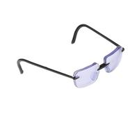 LeeQinersw Gafas para Muñeca Redondas Accesorio Gafas Gafas de Sol Lentes en Aleación Diseño Elegante Adecuado para Figura de Acción Colección de Moda, D