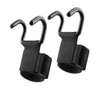 LeeQinersw Gancho para Levantamiento de Pesas con Agarre para Hombres Y Mujeres, Equipo Antideslizante, Guante de Gimnasio para Muñeca, 1 Par