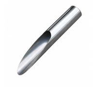 LeeQinersw Gardening Soil Cazo Cuchara para Sustrato Pala de Jardín Herramienta de Relleno de Macetas en Acero Inoxidable Resistente y Fácil de, 17cm X 2.8cm