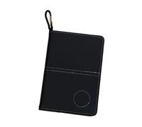 LeeQinersw Golf Scorecard Holder Funda Libro Golf Cuaderno Registro Accesorios PU Impermeable Resistente Portátil Adecuado para Torneo Deporte Decoración, Style a