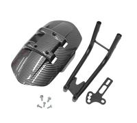 LeeQinersw Guardabarros Trasero Salpicadera Eléctrica Bicicleta Accesorios Motocicleta Cubierta Rueda Trasera Multiusos PP Ligero Resistente Adecuado para Uso, with Bracket a Screw