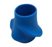 LeeQinersw Guía de Empuñadura para Raqueta de Tenis con Cubierta Ergonómica de Silicona Corrección Rápida del Agarre y Ayuda de Entrenamiento Antideslizante, Azul