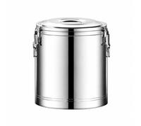 LeeQinersw Jarra Térmica Cilíndrica Acero Inoxidable No Eléctrico Recipien Térmico con Cierres jeción Resisn a Fugas para Caring, Buffets