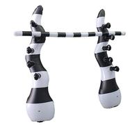 LeeQinersw Juego de Inflable con Gusano de Arenade Salto Altura Ajustable Y Negro- Barra Saltadora PVC para Exterior/Interior - Fiestas Infantiles y Actividades al Aire Libre