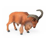 LeeQinersw Juguete de Tela Figura Educativa Animal Realista Adorno Decorativo Material Seguro Adecuado para Enseñanza Escolar Colecciones Infantiles, Oveja De Berbería 2270