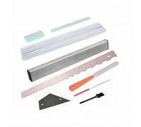 LeeQinersw Kit de Mantenimiento de Guitarra Paquete de Equipo de Juego de Herramientas Set de Reparación con Agarres Ergonómicos para Control Preciso Adecuado para Aficionados Profesionales Estudios