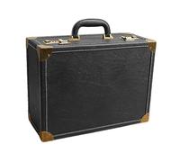 LeeQinersw Maletín de Barbería Estuche para Cortapelos Caja Organizadora Bolsa de Viaje con Estructura Robusta de Aluminio para Almacenamiento Ordenado Adecuado, Negro