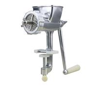 LeeQinersw Máquina de para Mascotas Manual Granulador Portátil con Tolva Ergonomía Acero Inoxidable con Adecuada para Área Cocina Gatos Perros Ho, 6.0